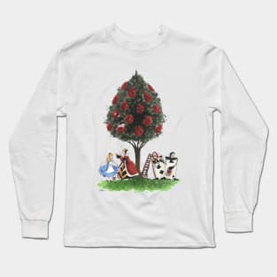 Alice and the Queen Long Sleeve T-Shirt